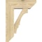 Ekena Millwork Balboa Slat Rough Sawn Bracket w/ Offset Brace, Douglas Fir, 8"W x 22"D x 30"H BKT0806X22X30BOA06RDF - alternate 3